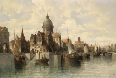 Blick auf Amsterdam